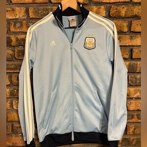 Adidas Argentina National Soccer Football Team Full Zip Jacket Youth XL Messi
